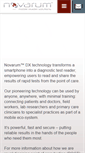 Mobile Screenshot of novarumdx.com